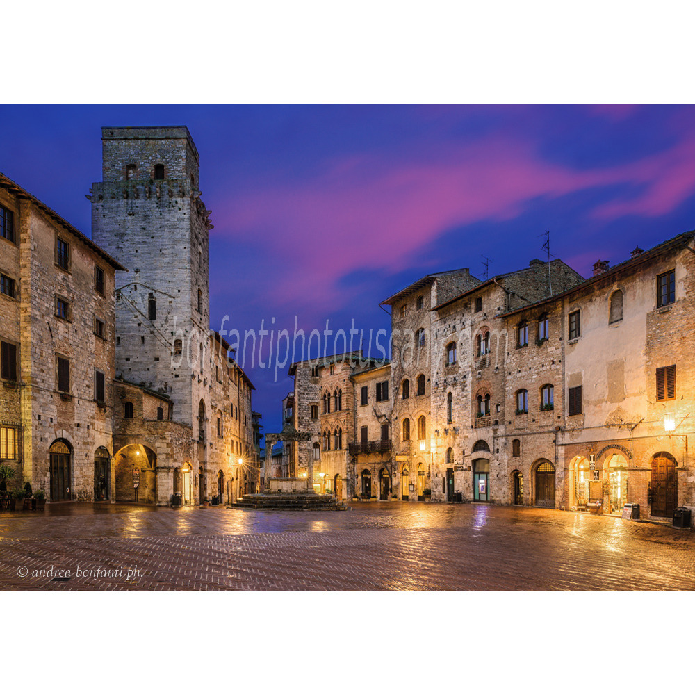 andrea bonfanti ph © piazza Cisterna a San Gimignano #2 andrea bonfanti ph © piazza Cisterna a San Gimignano #2
